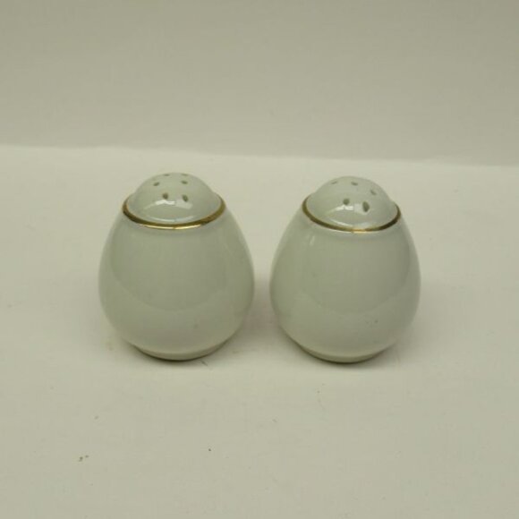 Hall China WILDFIRE WILD FIRE 2 1/4 Inch Teardrop Salt and Pepper Shakers U.S.A. - Picture 3 of 5